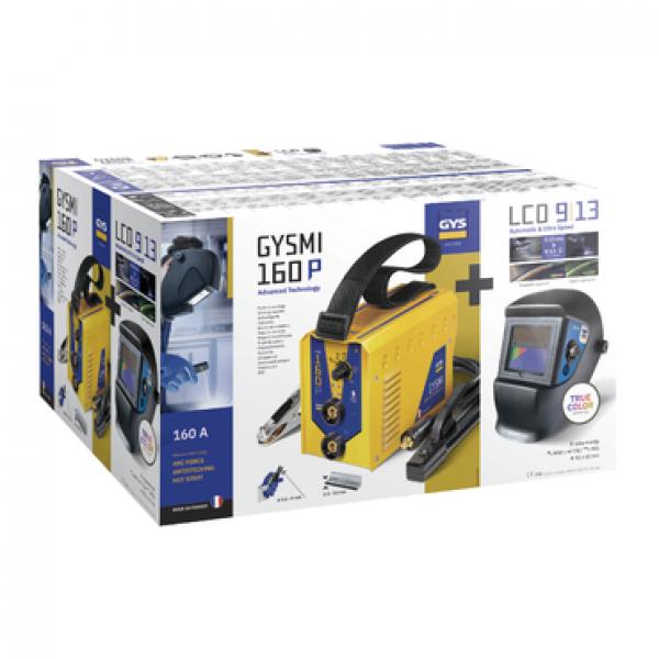 GYS Elektroden-Schweißgerät KIT GYSMI 160P mit LCD Techno 9/13 Nr. 031555